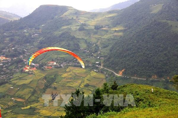 Bay trên mùa vàng Khau Phạ