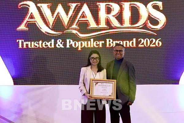 VinFast VF 3 được vinh danh tại Disway Awards 2026 ở Indonesia