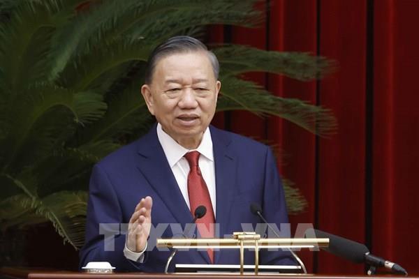 Phát biểu của Tổng Bí thư, Chủ tịch nước Tô Lâm tại Bế mạc Hội nghị Trung ương lần thứ Tư Ban Chấp hành Trung ương Đảng khóa XIV