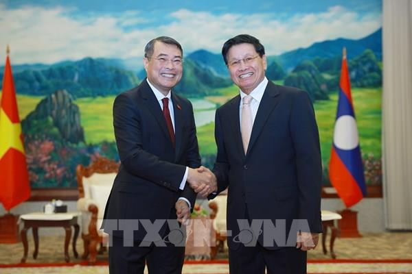 Thủ tướng Lê Minh Hưng hội kiến Tổng Bí thư, Chủ tịch nước Lào Thongloun Sisoulith