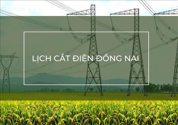 Lịch cắt điện Đồng Nai ngày mai 9/10 cập nhật mới nhất