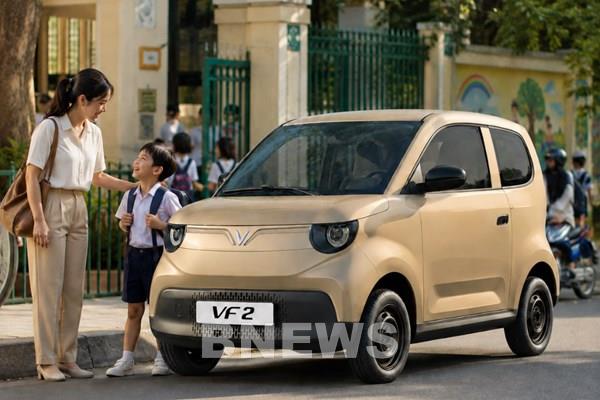 Quay đầu gọn, đỗ xe dễ, VF 2 hơn 182 triệu đồng hấp dẫn người mua ô tô lần đầu