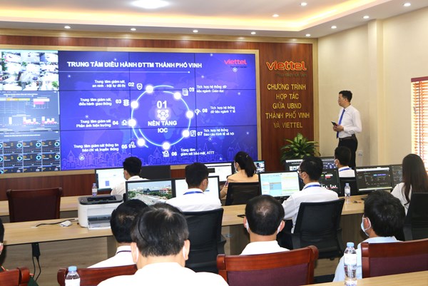 Nghệ An đưa Kho dữ liệu dùng chung và nền tảng điều hành thông minh vào chỉ đạo, điều hành