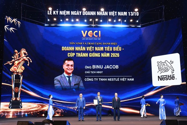 Cúp Thánh Gióng 2026 ghi nhận hành trình phát triển của Nestlé tại Việt Nam