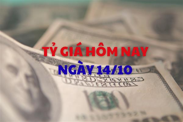 Tỷ giá hôm nay 14/10: Tỷ giá trung tâm tăng 13 đồng