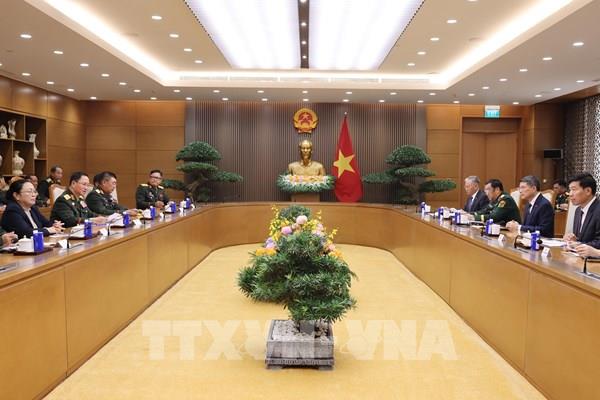Thủ tướng Lê Minh Hưng: Hợp tác quốc phòng - an ninh là một trụ cột quan trọng của quan hệ Việt Nam - Lào