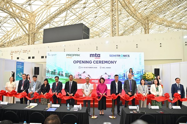 Khai mạc chuỗi 3 triển lãm quốc tế thúc đẩy kết nối chuỗi cung ứng công nghiệp