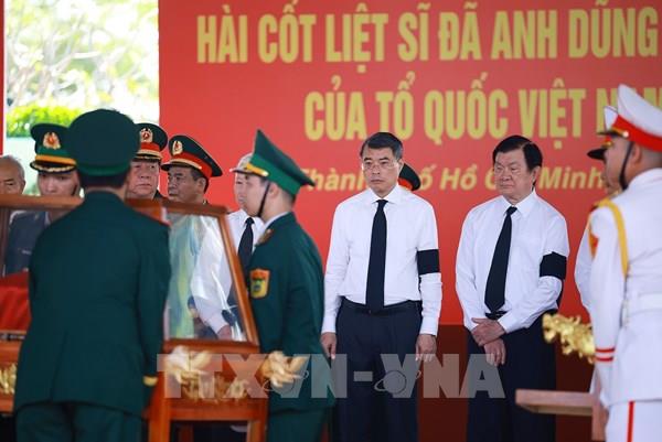 Thủ tướng Lê Minh Hưng dự lễ viếng, truy điệu 731 liệt sỹ được quy tập tại công viên Lê Thị Riêng về an táng tại Nghĩa trang liệt sĩ Thành phố Hồ Chí Minh