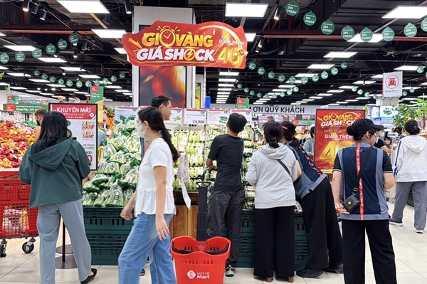 LOTTE MART ưu đãi giờ vàng trên toàn hệ thống