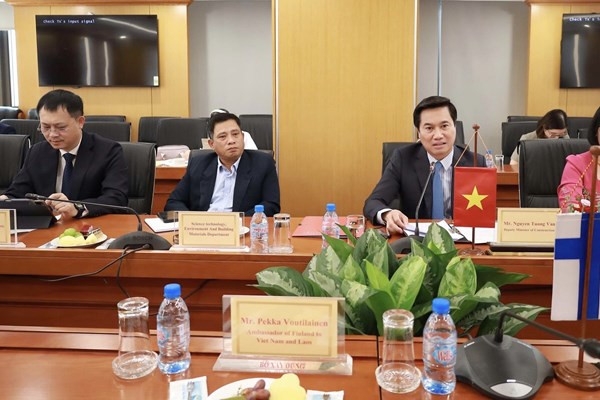 Việt Nam - Phần Lan thúc đẩy hợp tác hạ tầng giao thông và đô thị thông minh
