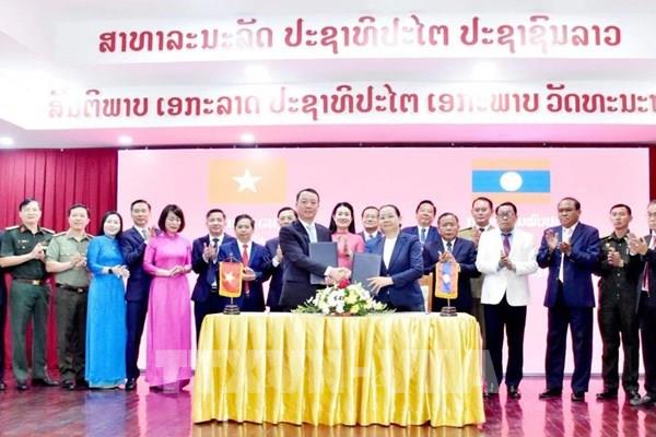 Các địa phương hai nước Việt Nam-Lào tăng cường hợp tác toàn diện