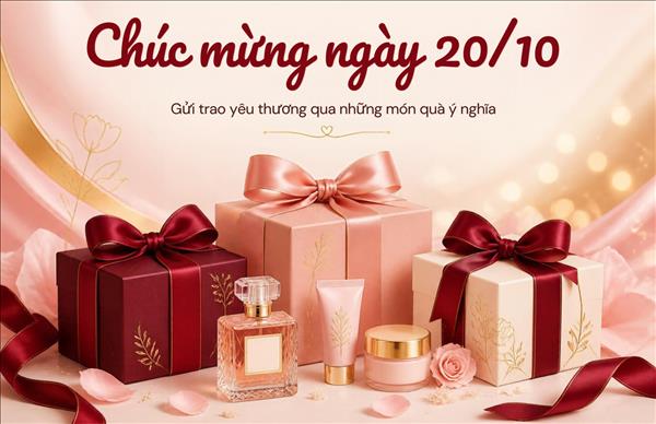 Gợi ý quà tặng 20/10 phù hợp và đầy ý nghĩa nhất