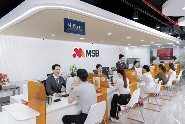 MSB giảm lãi suất huy động, cho vay thấp hơn tối thiểu 2%/năm