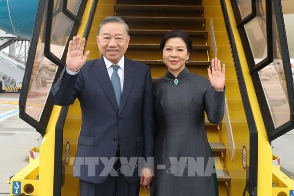 Tổng Bí thư, Chủ tịch nước Tô Lâm và Phu nhân kết thúc tốt đẹp chuyến thăm cấp Nhà nước tới Vương quốc Đan Mạch