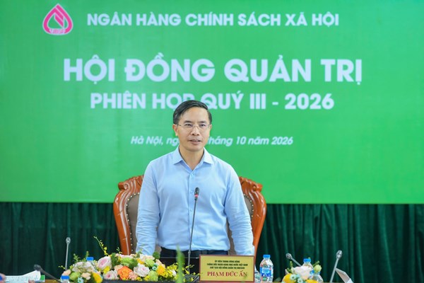 Ngân hàng Chính sách xã hội chủ động nguồn vốn, đẩy mạnh số hóa tín dụng chính sách