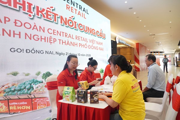 Central Retail Việt Nam kết nối cung cầu với các doanh nghiệp Đồng Nai