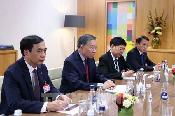 Tổng Bí thư, Chủ tịch nước Tô Lâm hội đàm Chủ tịch Hội đồng châu Âu António Costa