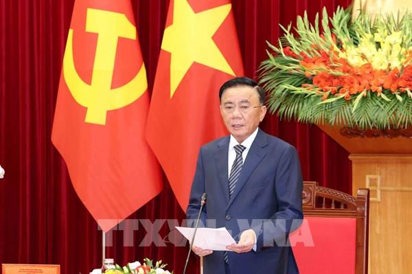 Thường trực Ban Bí thư Trần Cẩm Tú tiếp Đoàn lãnh đạo trẻ Đảng Nhân dân Campuchia
