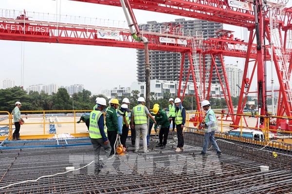 Huy động 10.000 nhân lực thi công tuyến đường sắt tốc độ cao Bến Thành - Cần Giờ