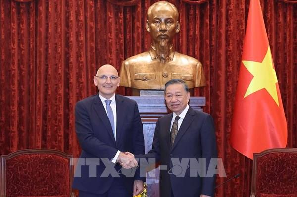 Tổng Bí thư, Chủ tịch nước Tô Lâm tiếp Đặc phái viên của Tổng thống Azerbaijan