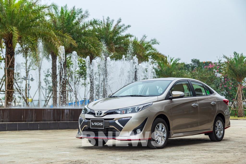Toyota Vios áp đảo doanh số bán hàng thị trường ô tô Việt Nam trong tháng 12 và cả năm 2020. Ảnh: BNEWS/TTXVN phát