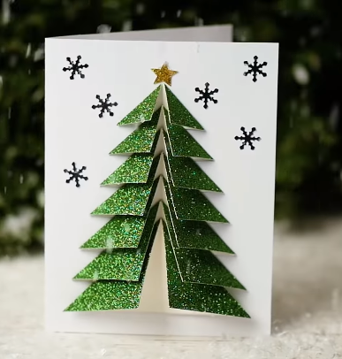 20 mẫu thiệp handmade cực đẹp cho Giáng sinh