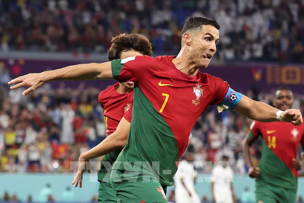 Ronaldo lập kỳ tích ở World Cup 2022