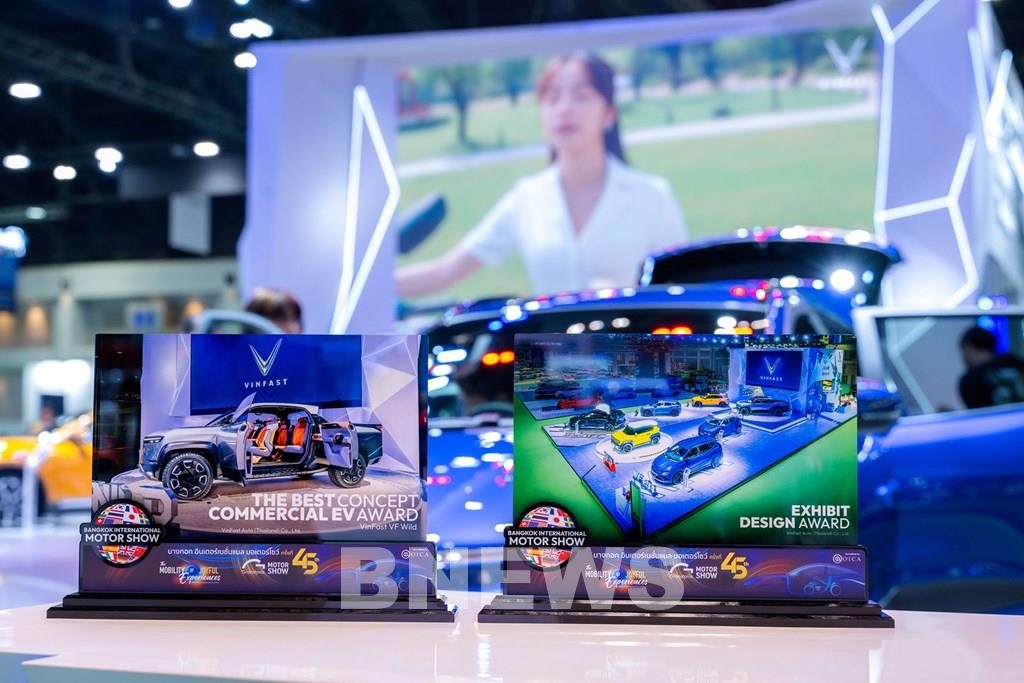VinFast giành cú đúp giải thưởng danh giá tại triển lãm ô tô lớn nhất khu vực