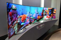 Màn hình OLED cỡ lớn của LG hút khách Màn hình OLED cỡ lớn của LG hút khách
