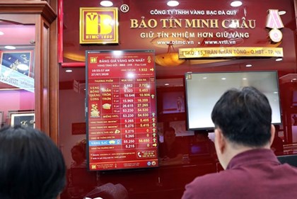 Giá vàng SJC, vàng DOJI, vàng PNJ ngày 9/9 cập nhật mới nhất