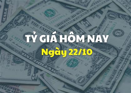 Tỷ giá hôm nay 22/10: Giá USD tăng mạnh trở lại