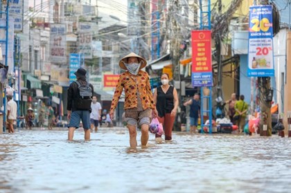 Dự báo triều cường ở Cần Thơ sẽ vượt báo động 3 từ 20 – 30cm