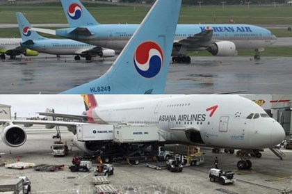 Hai hãng hàng không Korean Air và Asiana chính thức hợp nhất