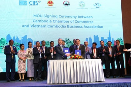Thúc đẩy hợp tác, kết nối giao thương với Campuchia Thúc đẩy hợp tác, kết nối giao thương với Campuchia