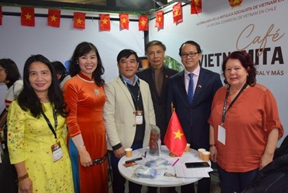 Lần đầu tiên Việt Nam tham dự hội chợ cà phê lớn nhất tại Chile
