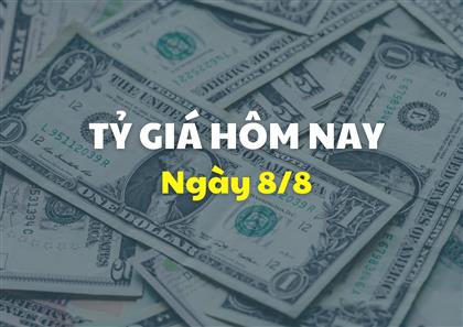 Tỷ giá hôm nay 8/8: Đồng USD và NDT cùng giảm giá