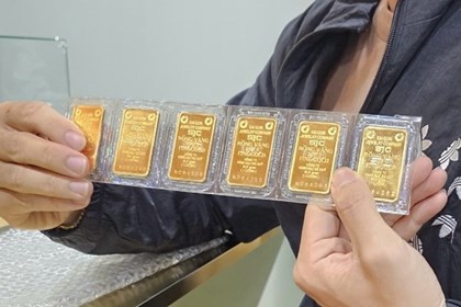 Giá vàng miếng sáng 14/2 tăng 2 triệu đồng/lượng
