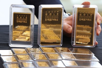 Giá vàng giảm xuống dưới 4.000 USD/ounce lần đầu tiên kể từ ngày 13/10