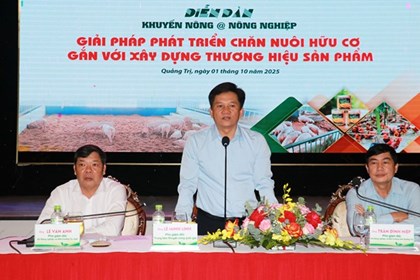 Phát triển chăn nuôi hữu cơ gắn với xây dựng thương hiệu sản phẩm  ​