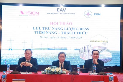 Định hướng phát triển hệ thống pin tích trữ điện năng 