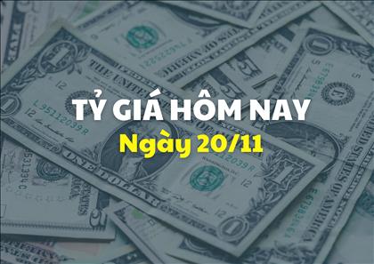 Tỷ giá hôm nay 20/11: Đồng USD và NDT cùng giảm giá