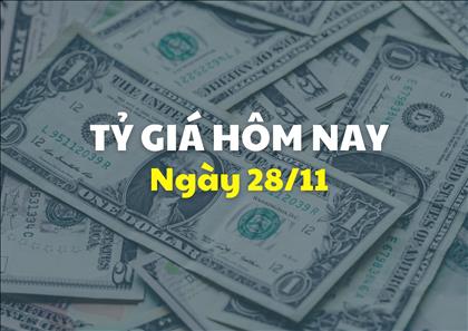 Tỷ giá hôm nay 28/11: Giá USD và NDT tăng, giảm trái chiều