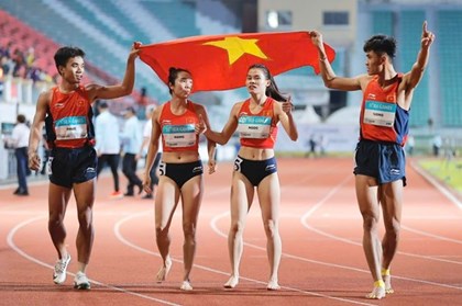 SEA Games 33: Điền kinh Việt Nam phá sâu kỷ lục Đại hội