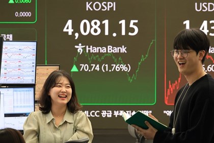 Chứng khoán châu Á lên điểm khi căng thẳng địa chính trị hạ nhiệt