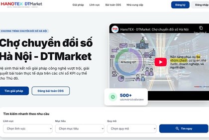 Ra mắt Sàn giao dịch công nghệ và Chợ chuyển đổi số