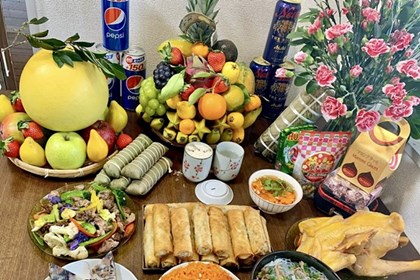 Tết Việt trong những căn bếp xa xứ