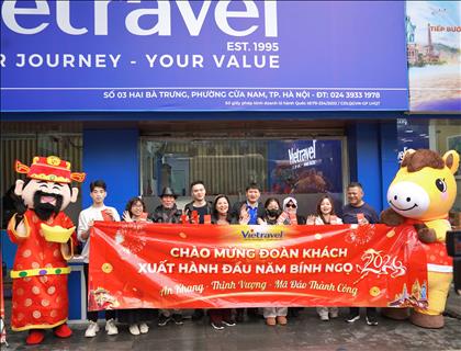 Vietravel phục vụ hơn 200.000 lượt khách dịp Tết