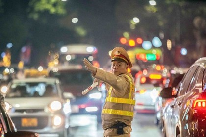 Công an Hà Nội đảm bảo an toàn tuyệt đối đêm Giao thừa Tết Nguyên đán
