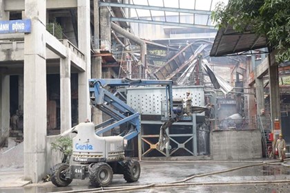 Lào Cai: Nổ vỏ kép bồn tinh chế tại nhà máy sản xuất phốt pho vàng làm 1 người tử vong