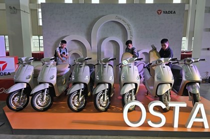 YADEA Việt Nam ra mắt xe máy điện cao cấp Osta, giá từ 27,5 triệu đồng